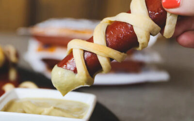 Kid-Friendly Crescent Roll Grass-Fed Hot Dog Dippers