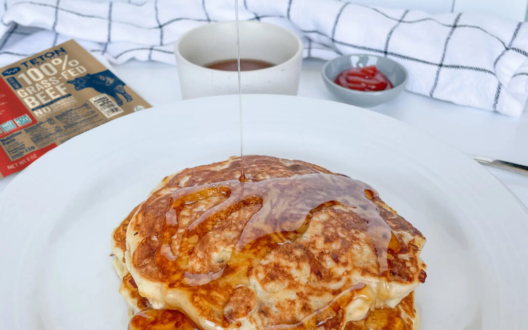 Savory Hot Dog & Cheese Pancakes