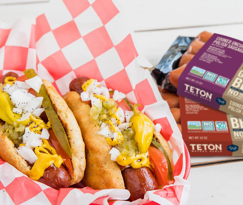 Classic Chicago Dog with all the fixings