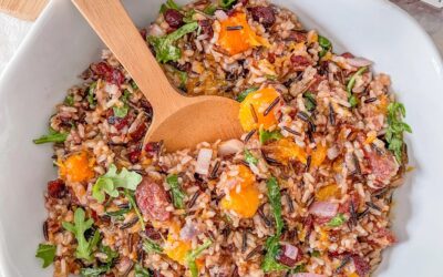 Harvest Wild Rice with Grass-Fed Beef Sausage