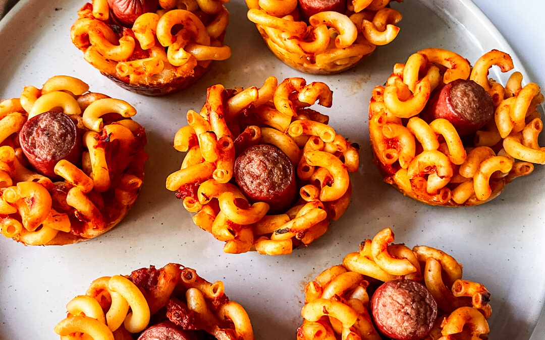 Hot Dog Pasta Cups
