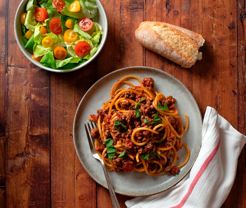 Hearty Grass-Fed Beef Spaghetti Sauce
