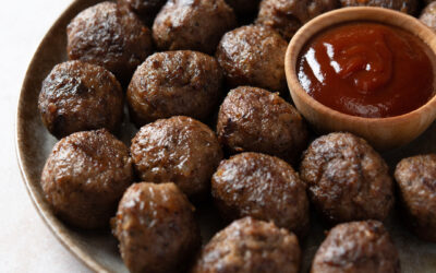 Meatballs with Barbecue Sauce
