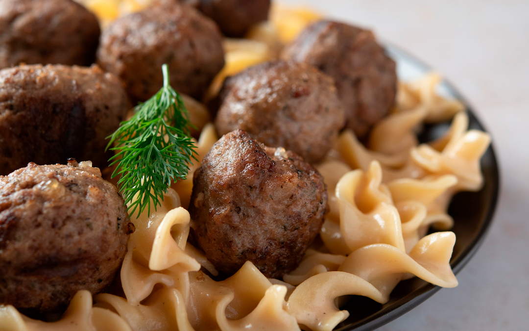 Swedish Meatballs with Creamy Gravy